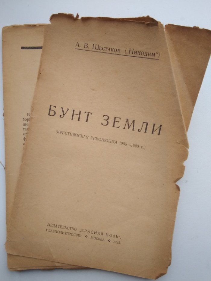 Шестаков А. (Никодим) Бунт Земли.