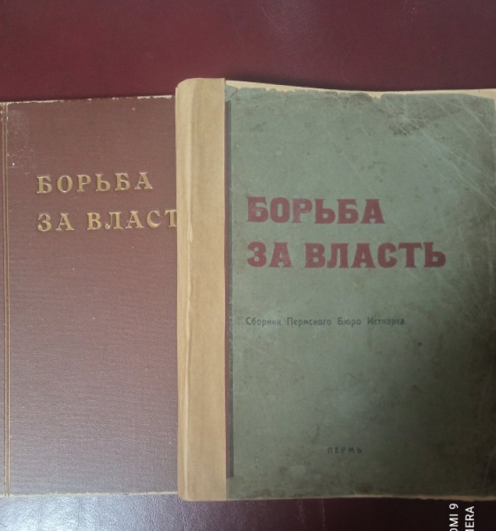 Борьба за власть. Сборник Пермского Бюро Истпарта (в двух книгах)