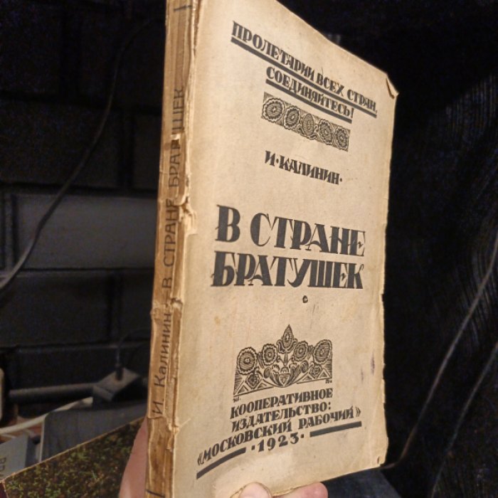 И. Калинин. В стране братушек.