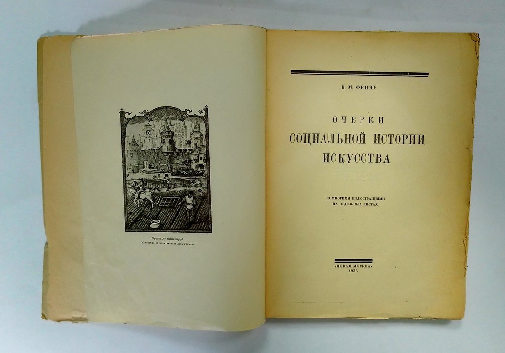 Фриче В.М. Очерки социальной истории искусства.