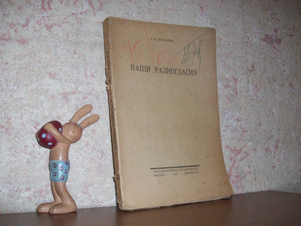 Плеханов Г.В. Наши разногласия.