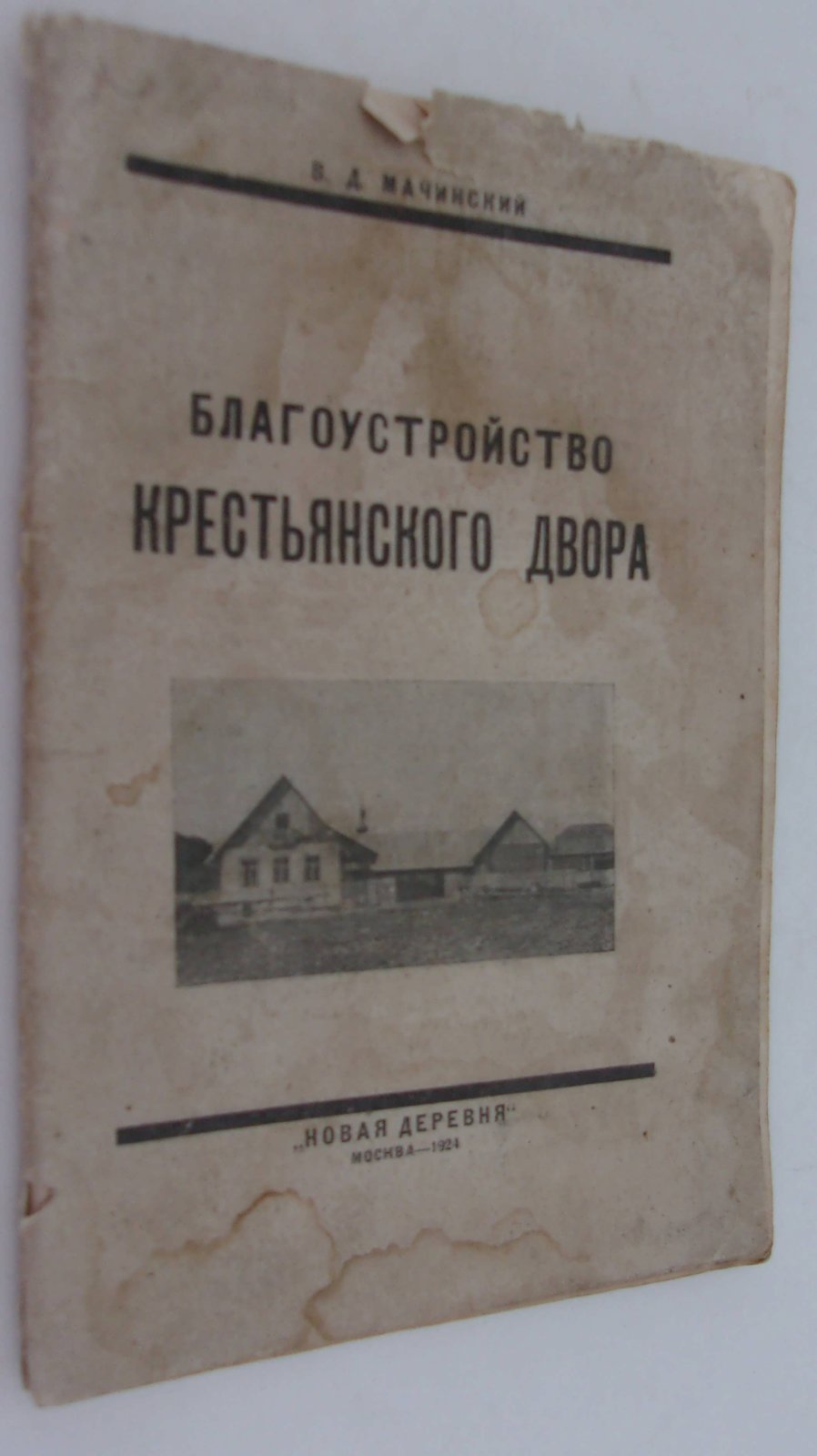 Мачинский В.Д. Благоустройство крестьянского двора.