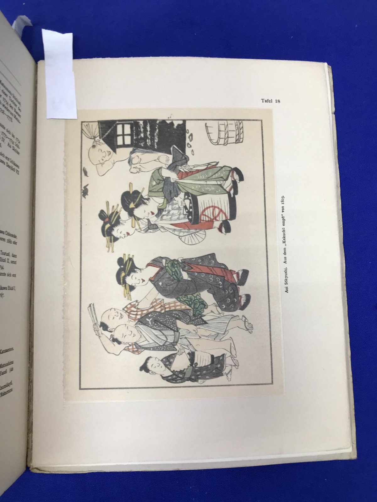 Rumpf, Fritz. (Фриц Румпф) MEISTER DES JAPANISCHEN FARBENHOLZSCHNITTES. Neues uber ihre Leben und ihre Werke. Мастера японской гравюры. Новое об их жизни и работе.