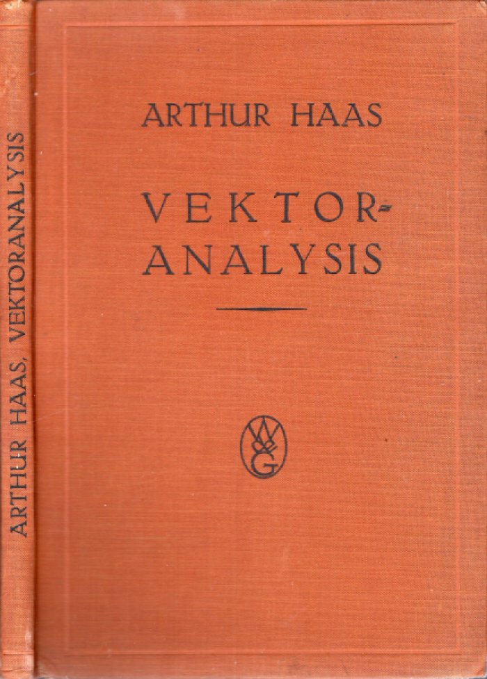 Haas Artur. Vektor-analysis. (Векторный анализ)