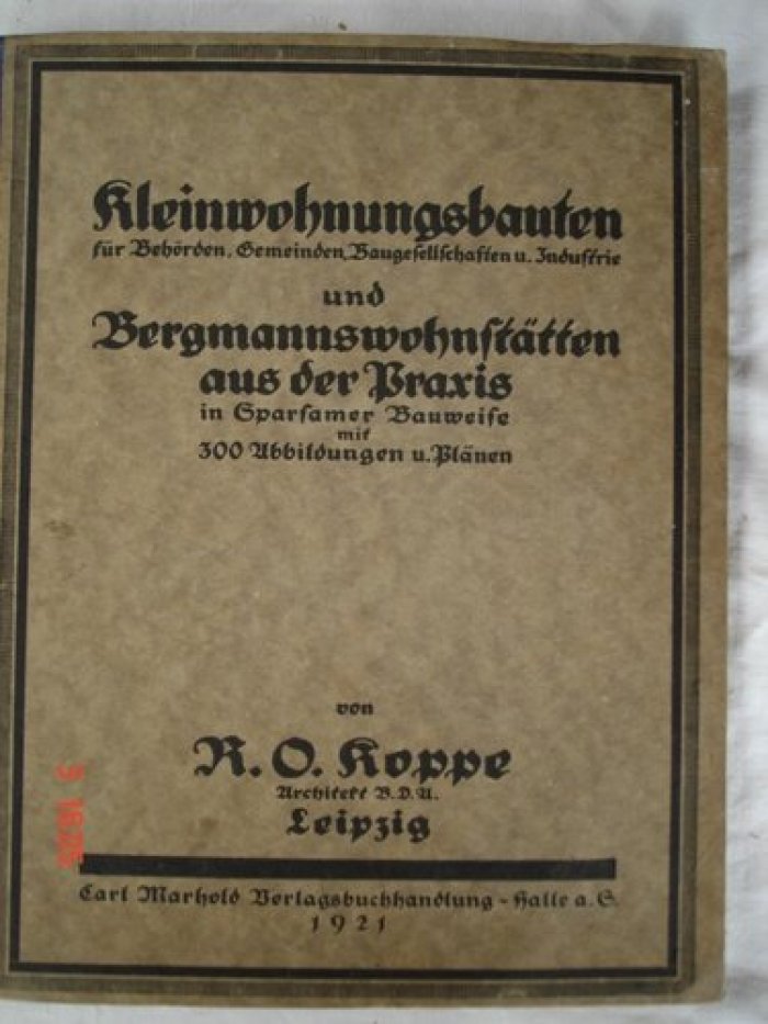 Roppe R.O.[Роппе] Альбом по строительству особняков.