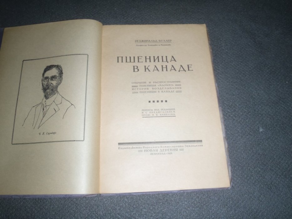 Буллер Реджинальд. Пшеница в Канаде.