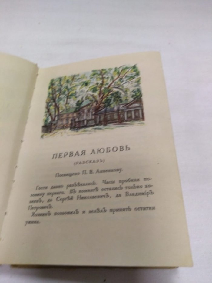 Тургенев И. Первая любовь. Повесть.