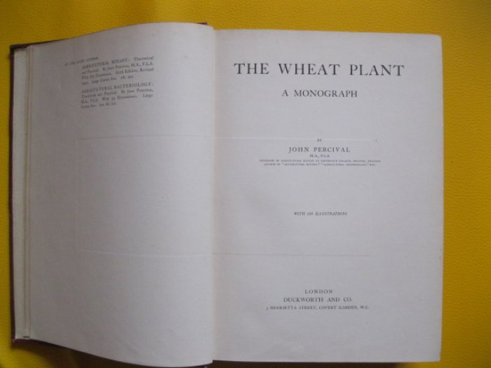 Percival J. The Wheat Plant.