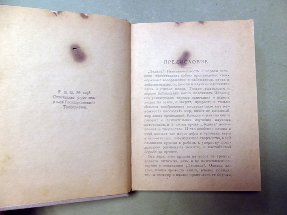 Иоганнес В.Иенсен. Ледник. Мифы о ледниковом периоде и первом человеке.