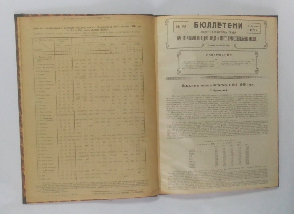 Бюллетени.