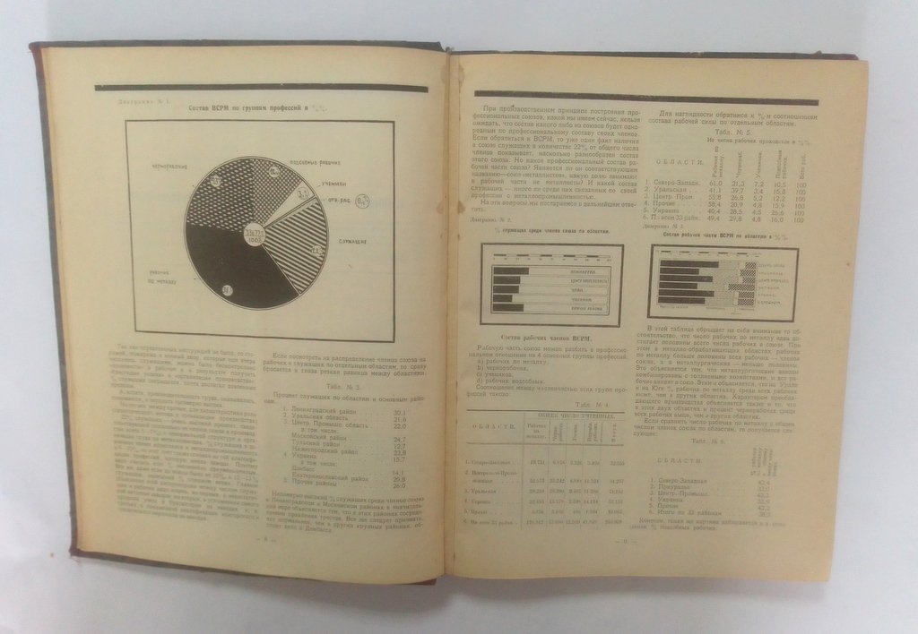 Гохман, И. Профессиональный состав ВСРМ в 1923 году.