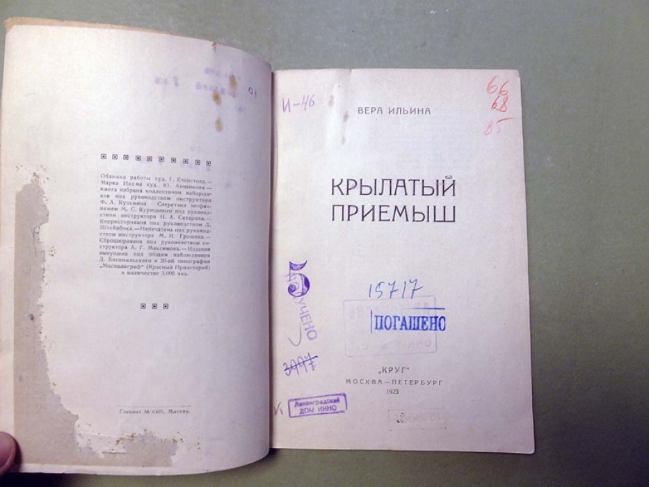 Ильина Вера. Крылатый приемыш.