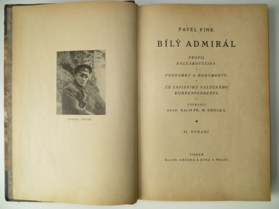 Pavel Fink /Павел Финк/. Bily admiral /Белый адмирал/.