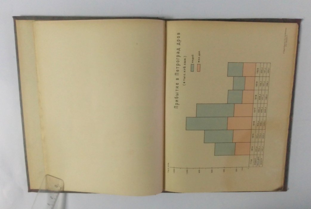 Приложение к топливному ежегоднику Петрограда на 1921 год.