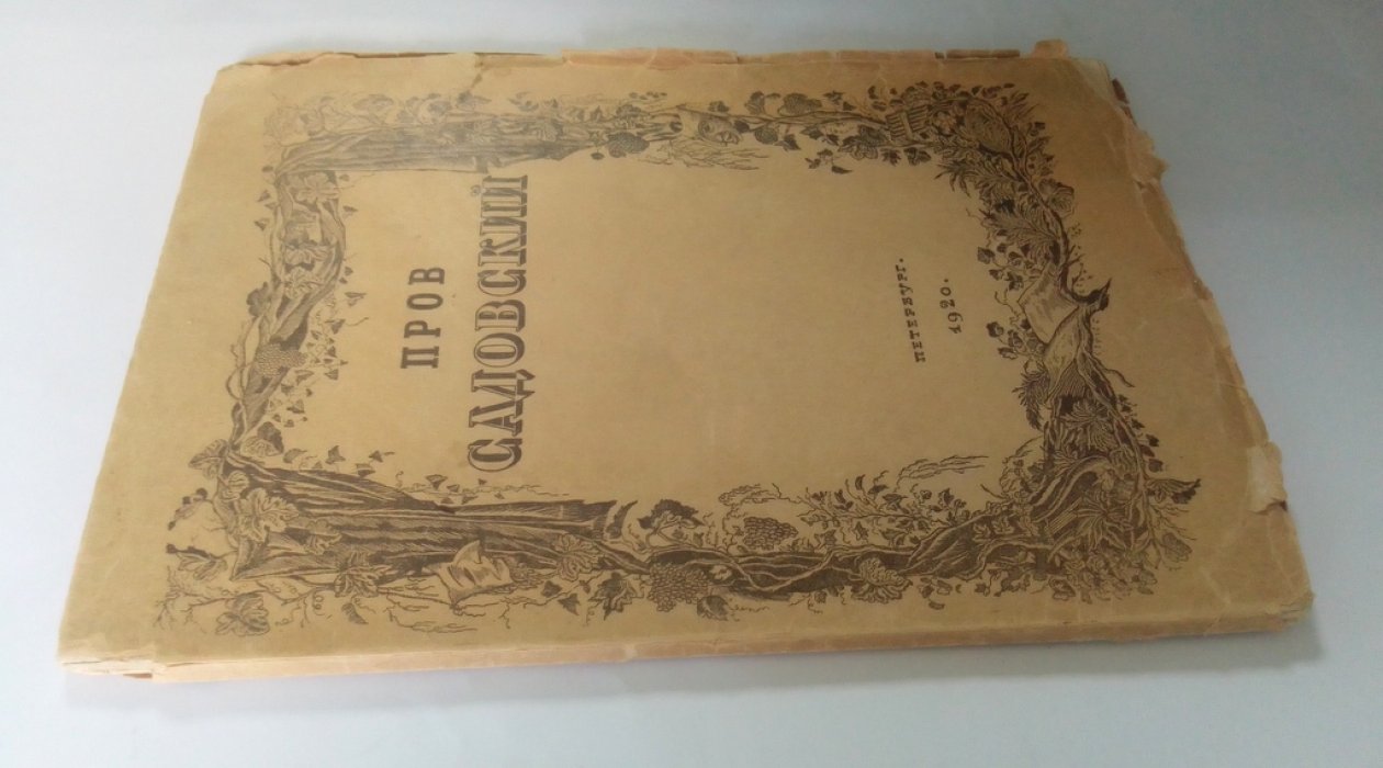Эфрос, Николай. Пров Садовский.