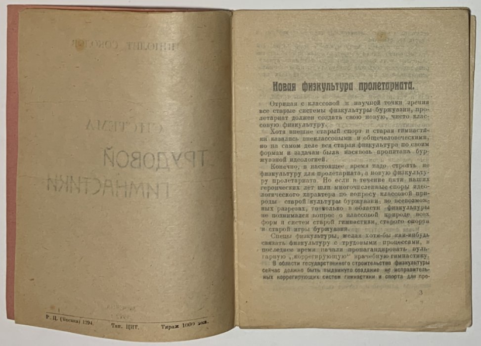 Соколов Ипполит. Система трудовой гимнастики.
