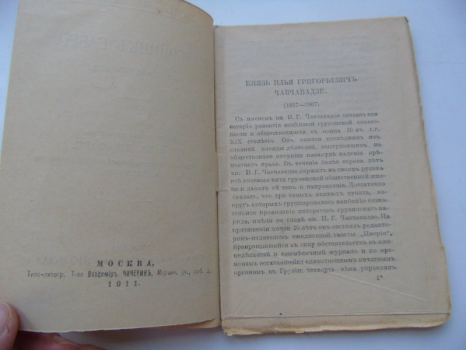 Князь Илья Чавчавадзе. Разбойник Габро. (Рассказ нищего)