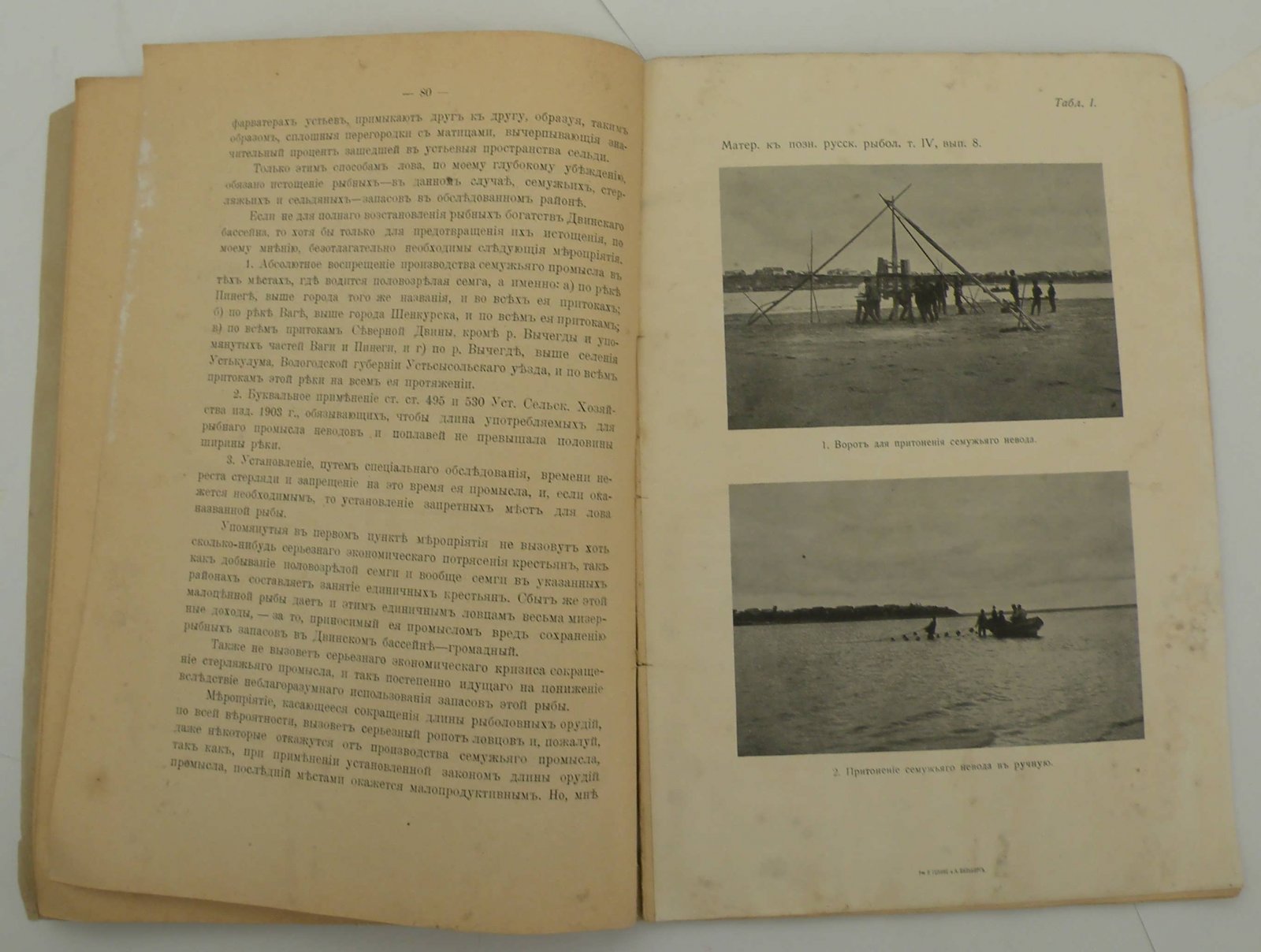 Материалы к познанию русского рыболовства. 1915г. Т.IV, вып. 8.