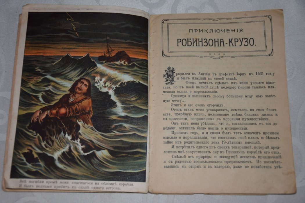 Дефо Д. Приключения Робинзона Крузо.