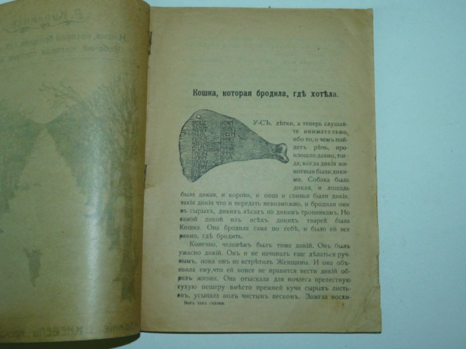 Киплинг Р. Кошка, которая бродила, где хотела. Бабочка, которая топнула ногой.