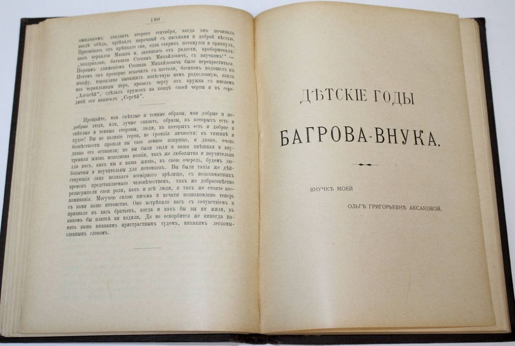 Аксаков С.Т. Семейная хроника и детские годы Багрова-внука.