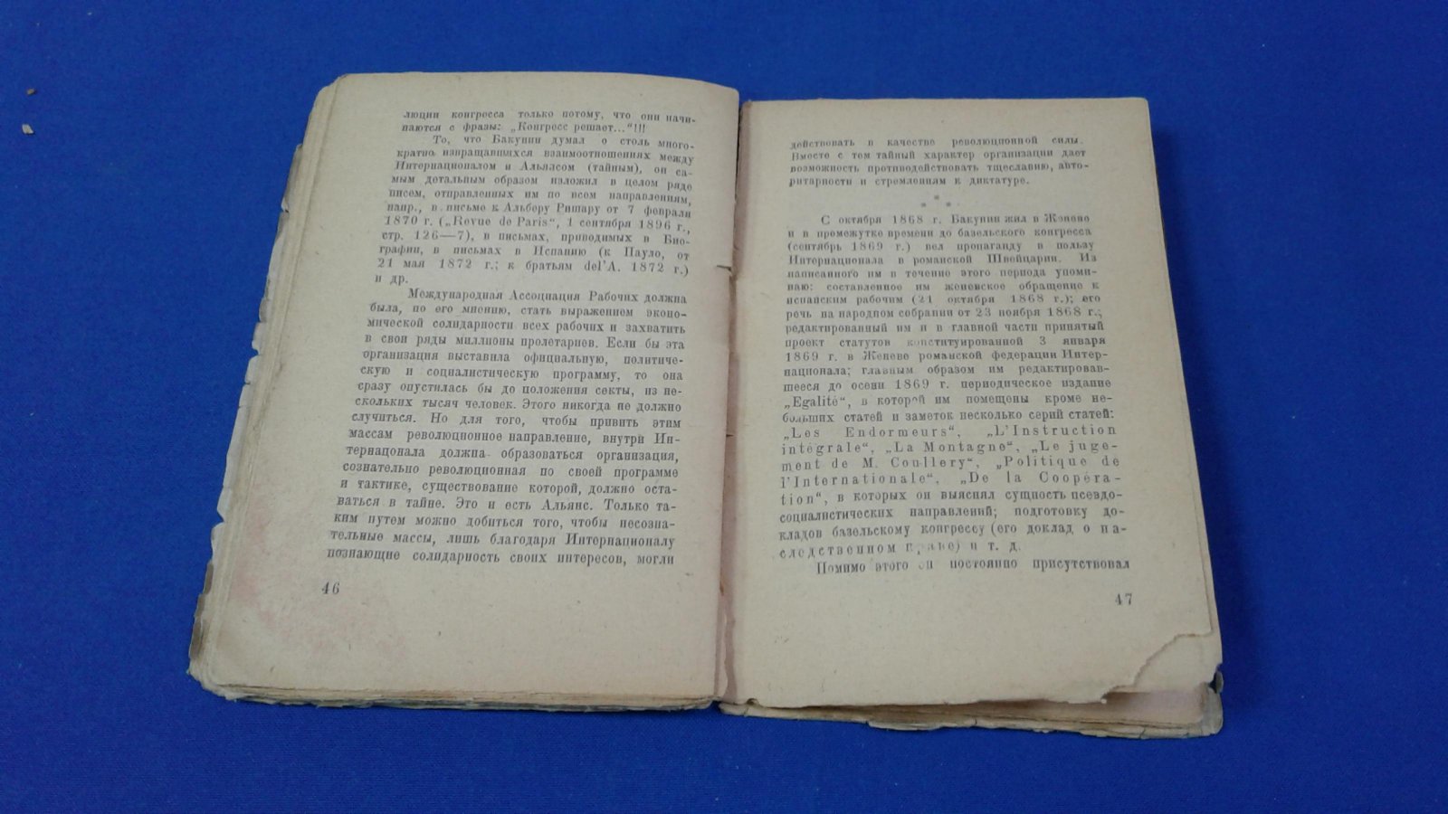 Неттлау М. Жизнь и деятельность Михаила Бакунина.