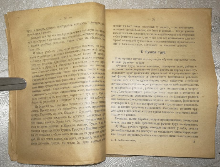 Де-Васконселлос А.Ф. Новая школа Бельгии.