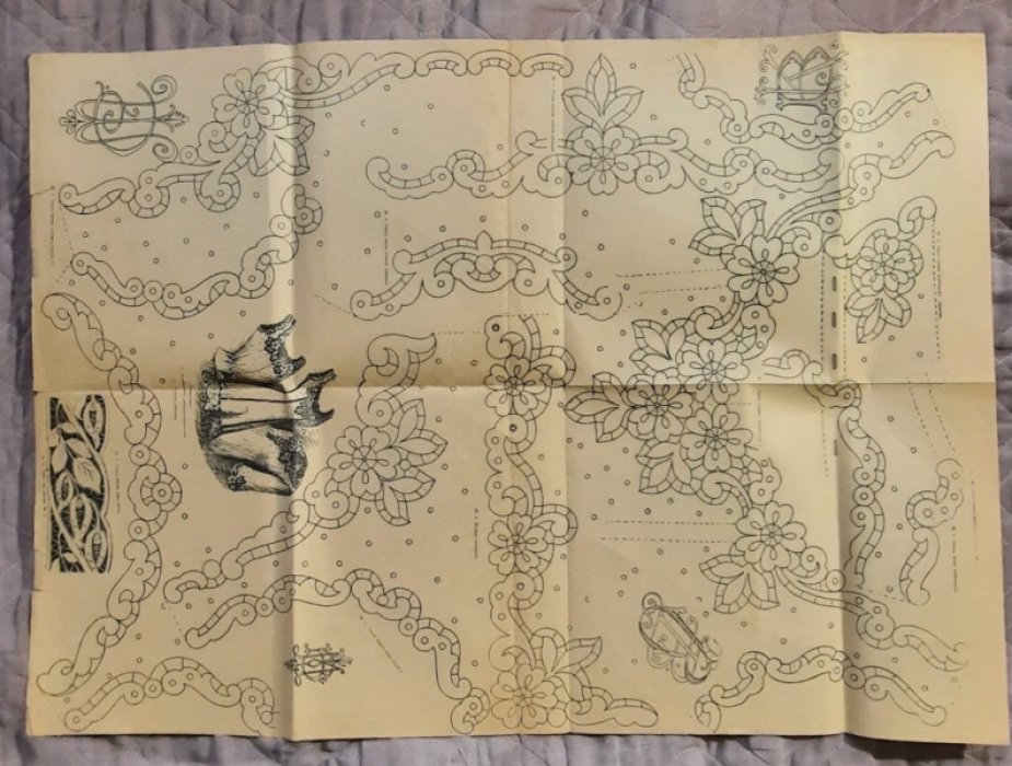 Приложение к журналу «Вестник Моды» №11-12 1917г. Дамские рукоделия.