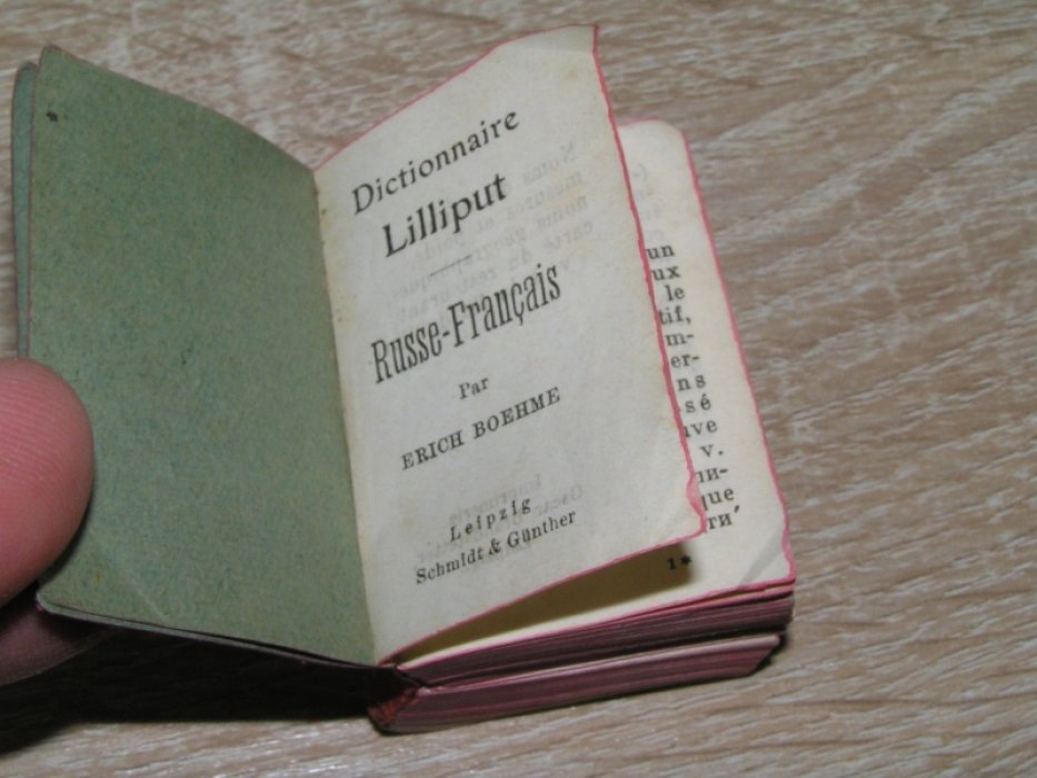 Boehme Erich. Francais-Russe. Русско-Французский словарь. Dictionnaire Lilliput.