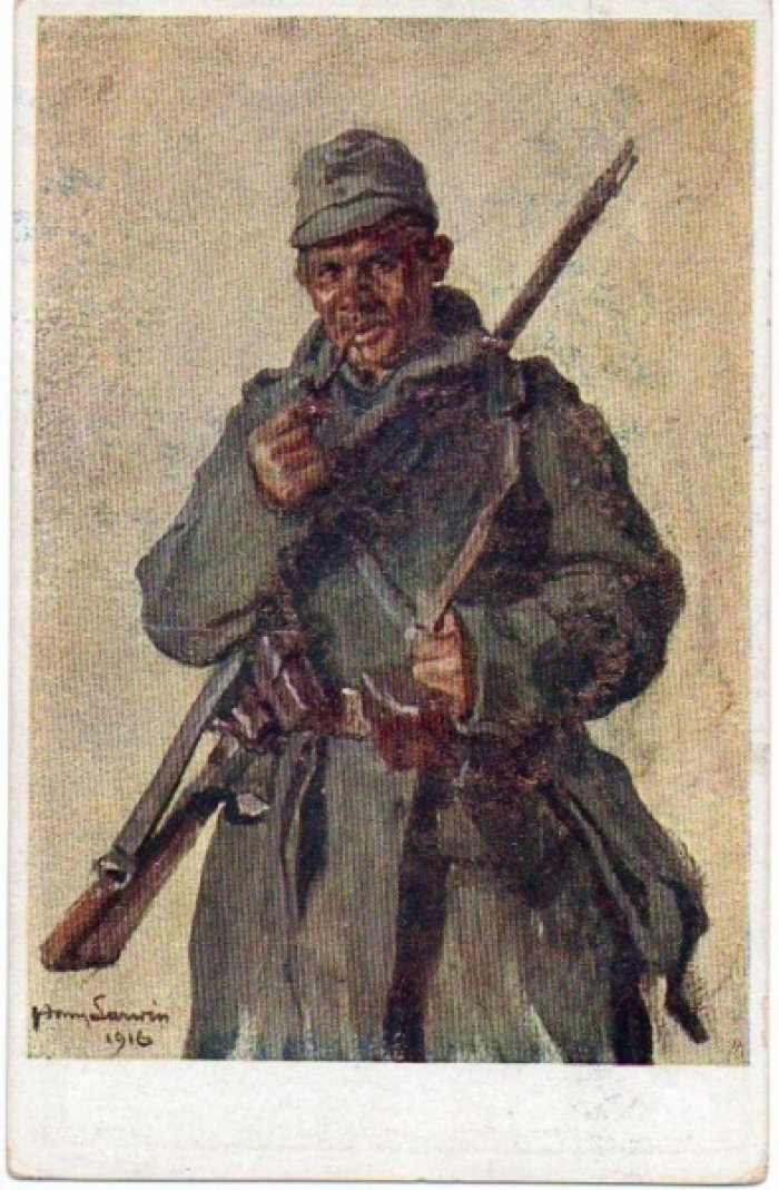 Zigeuner von einem, ung. Inft. Regt.