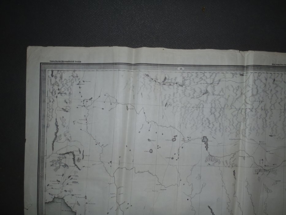 Специальная карта Европейской России, 1918г., лист 51/37. Варзуга/река Верхняя Варзуга