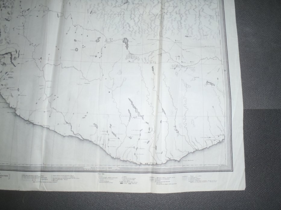 Специальная карта Европейской России, 1918г., лист 51/37. Варзуга/река Верхняя Варзуга