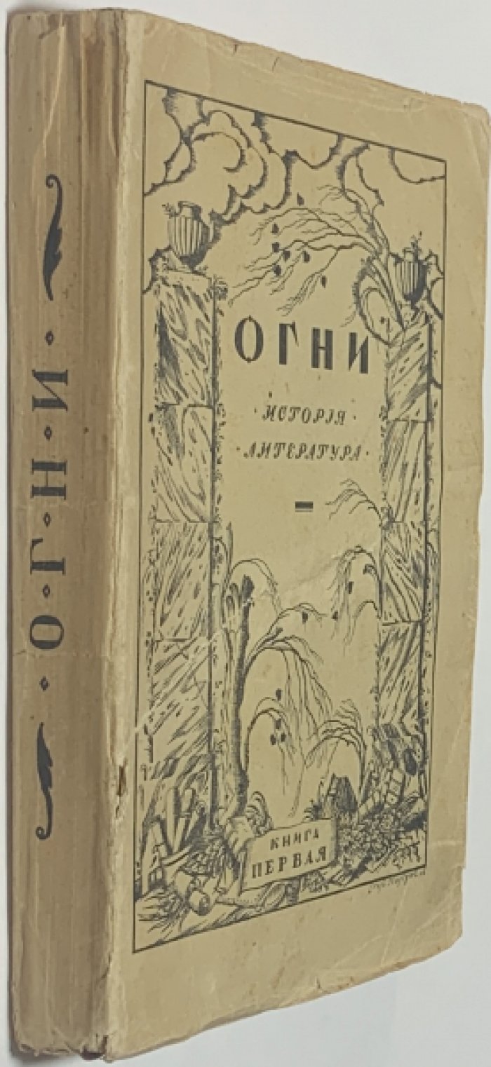 Огни. История. Литература. Книга первая. [и единственная]