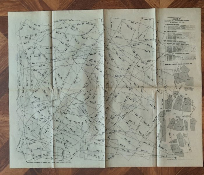 Дамские рукоделия. Приложение к «Новейшим модам» за сентябрь 1916г. при журнале «Нива».