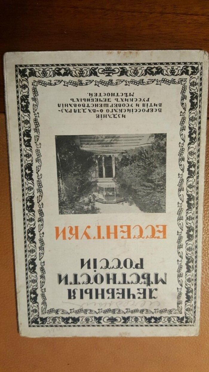 Лечебные местности России. Есентуки.