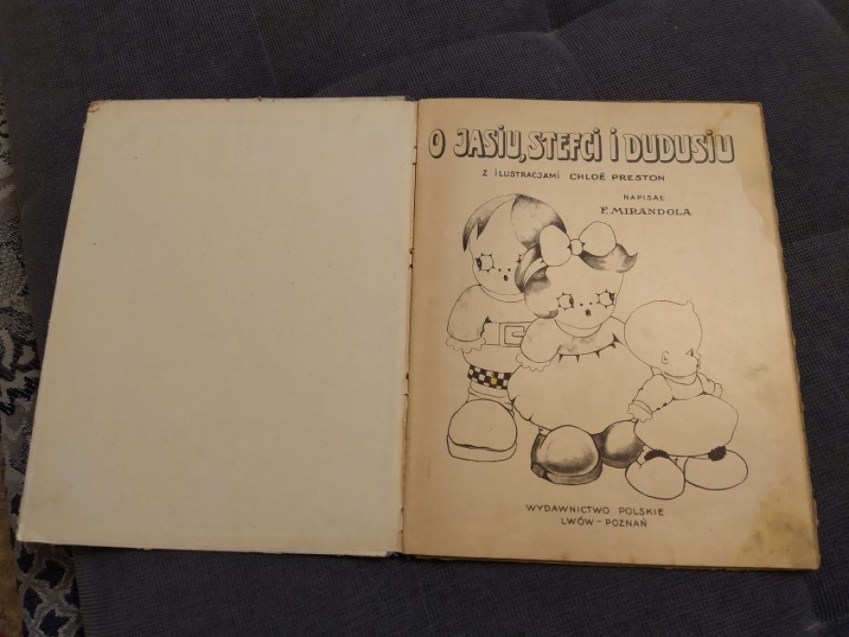 Mirandola F. (Мирандола Францишек.) O Jasiu, Stefci i Dudusiu. (О Джейси, Стефчи и малыше)