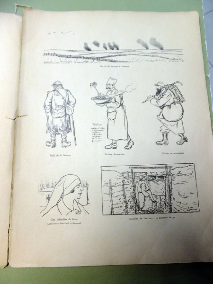 Barrere A. Lalbum des Poilus de A. Barrere.