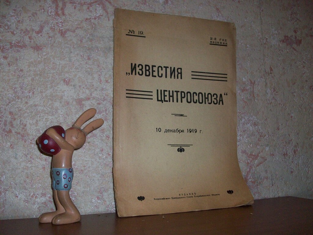 Известия Центросоюза №19 от 10 декабря 1919.