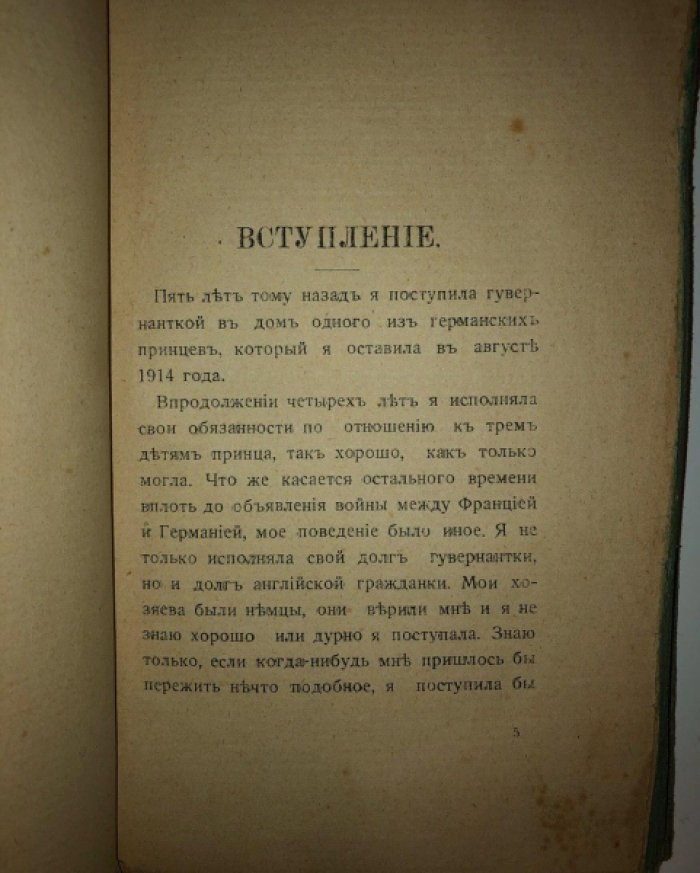 Пять лет в доме германского принца.