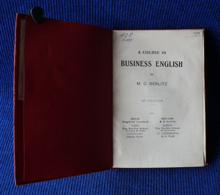 Berlitz M.D. A course Business English. Курс делового английского.