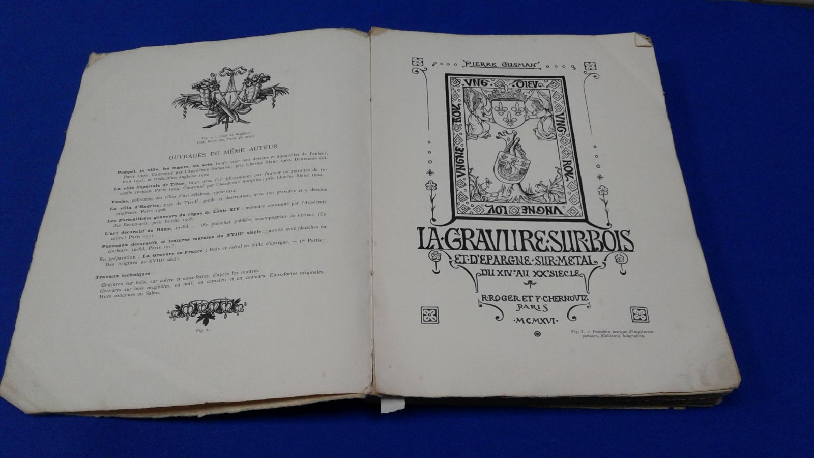 Gusman  P. La gravure sur bois et d`epargne sur metal du XIV-e au XX-e siecle. Гравюра на дереве и гравюры на металле с XIV по XX век.