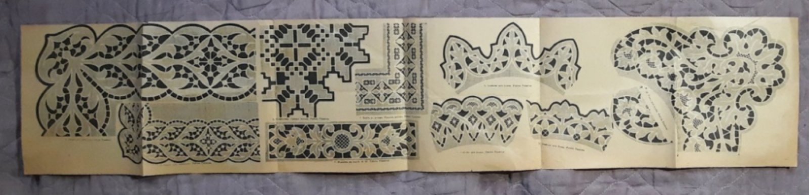 Приложение к журналу «Вестник Моды» №10 1917г. Дамские рукоделия.