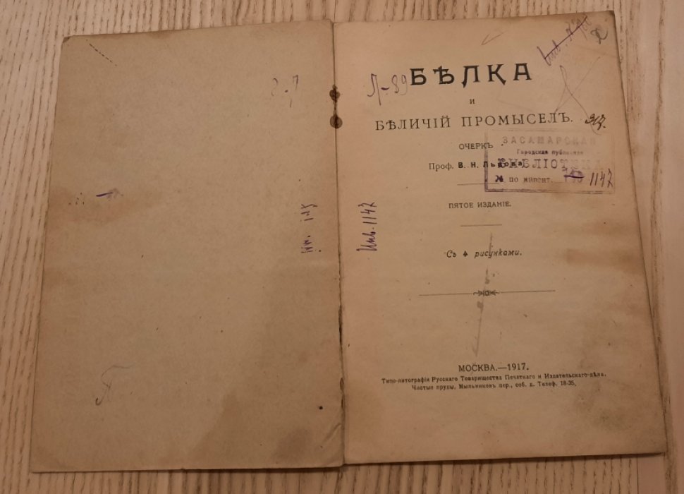 Львов В.Н. Белка и беличий промысел.