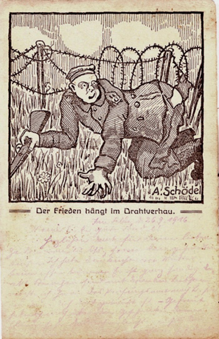 Открытка. Первая мировая война