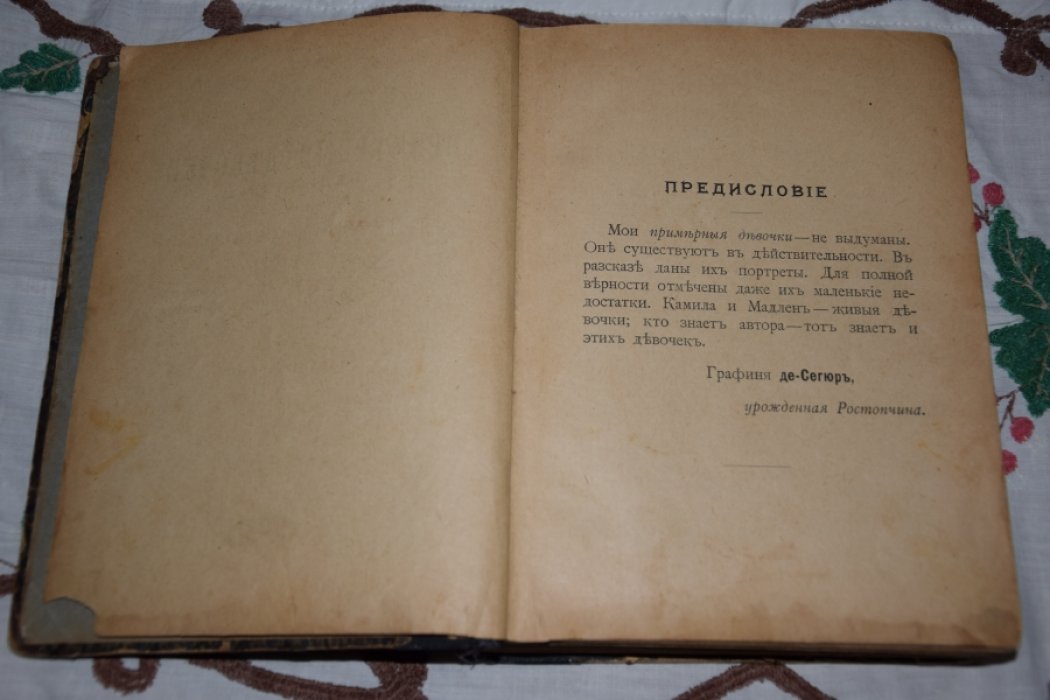 Графиня де - Сегюр. Примерные девочки.