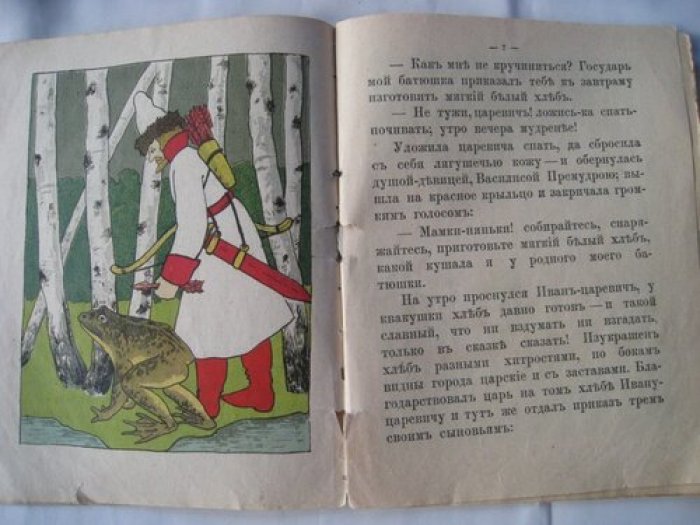Царевна-лягушка.
