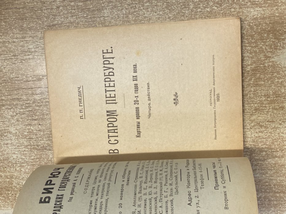 Гнедич П.П. В старом Петербурге. Картины нравов 20-х годов ХIХ века.