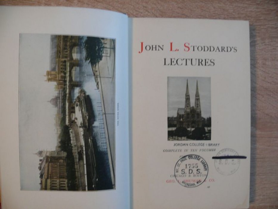 Stoddard  Стоддард Джон. John L Stoddards lectures in ten volumes. Volume 6. Berlin. Vienna. St. Petersburg. Moscow Берлин Вена Санкт-Петербург Москва