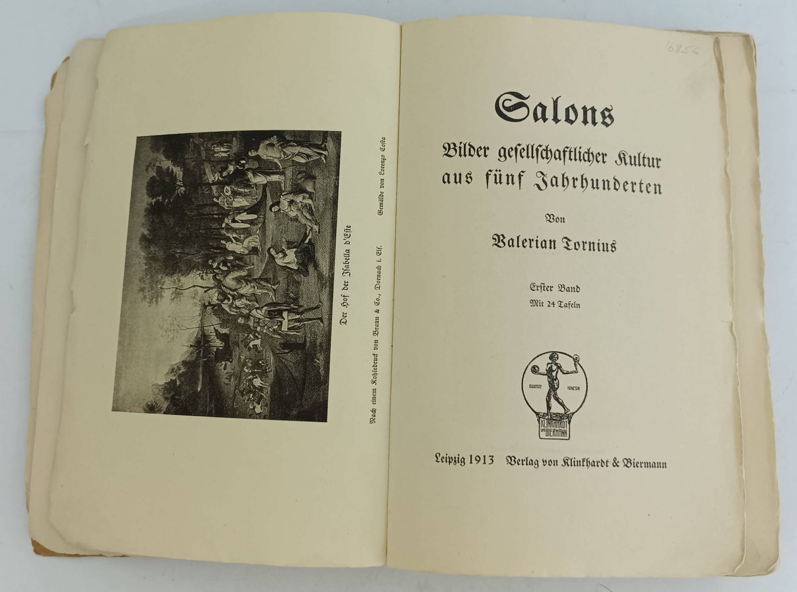 Торниус В. Салоны. Т.1. Картины, изображающие светское общество, за пять веков.