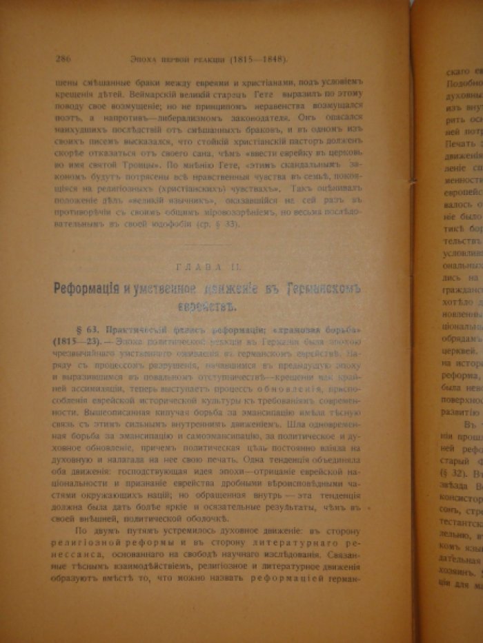 Дубнов С.М. Новейшая история еврейского народа. (1789-1881). Том V.